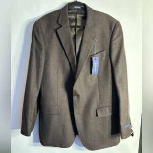 STAFFORD SIGNATURE CLASSIC FIT MERINO WOOL SPORT COAT VIETNAM MADE SIZE 44L